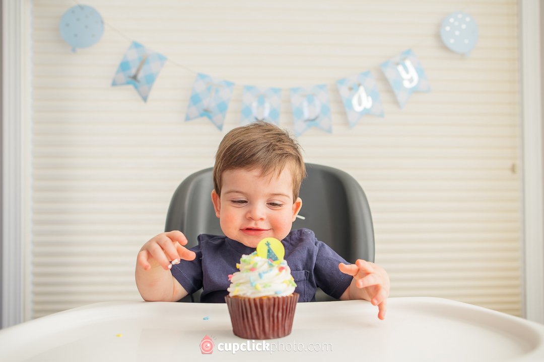 Daniel, 12 months – Baby milestones, Photographer Calgary – AB